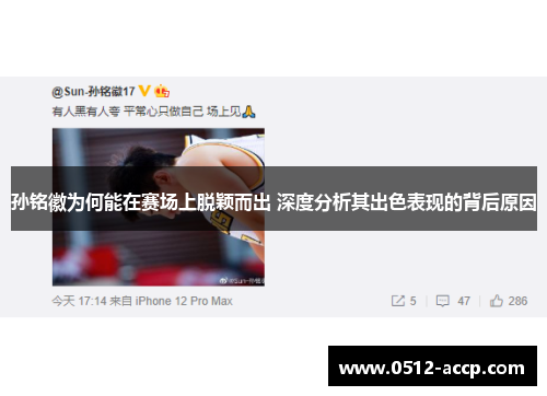 孙铭徽为何能在赛场上脱颖而出 深度分析其出色表现的背后原因