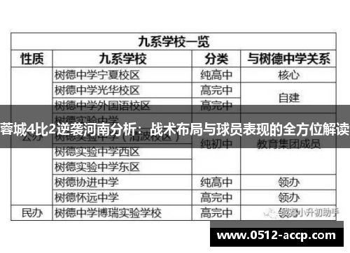 蓉城4比2逆袭河南分析:战术布局与球员表现的全方位解读 蓉城4比2逆袭河南分析:战术布局与球员表现的全方位解读