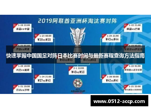 快速掌握中国国足对阵日本比赛时间与最新赛程查询方法指南 快速掌握中国国足对阵日本比赛时间与最新赛程查询方法指南